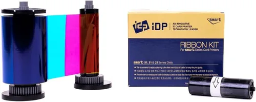 Vista 9 de IDP SMART-31 Series ID Card Duplex Kit de impresora con software, manual y guías - Incluye cinta de color YMCKO de 250 impresiones y 100 tarjetas