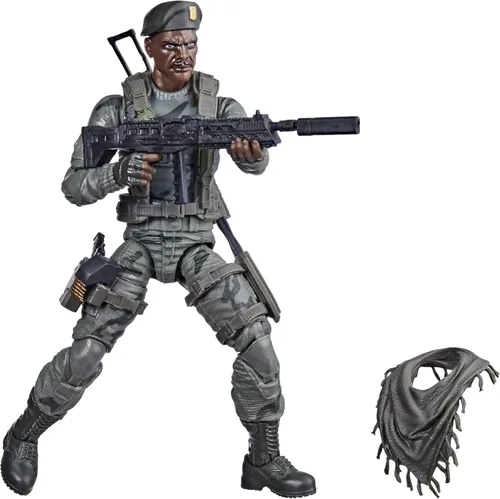 G.I. Joe Classified Series Lonzo Stalker Wilkinson Action Figure 46 Collectible Toy, Multiple Accessories 6-Inch-Scale, Custom Package Art