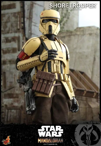 Vista 10 de Hot Toys Star Wars The Mandalorian - Figura coleccionable de Television Masterpiece Series Shoretrooper escala 1/6 de 12 pulgadas