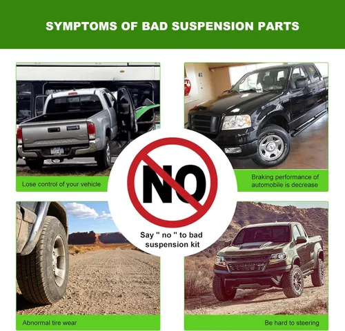 Vista 6 de SCITOO Kit de suspensión delantera para Jeep Patriot 2007-2012 para Dodge Caliber