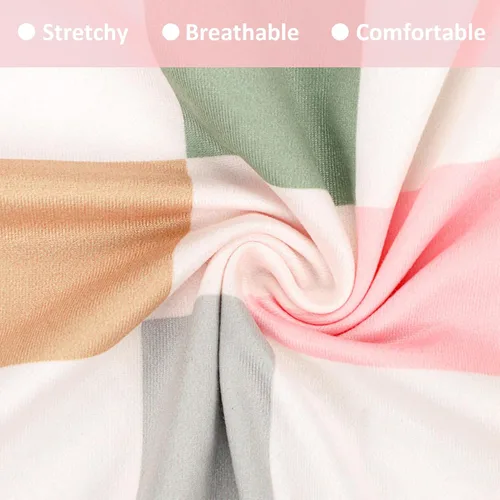 Vista 2 de DILIMI Funda de almohada de lactancia, funda elástica extraíble para almohadas de lactancia, funda ultra suave y cómoda para bebé niña y niño