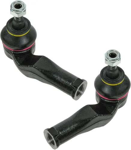 Vista 146 de TRQ Juego de barras de acoplamiento interiores delanteras de 2 piezas compatibles con Fiat 500 2012-2019