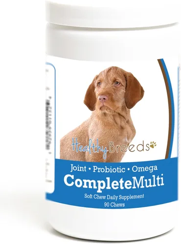 Vista 356 de Healthy Breeds Cavalier King Charles Spaniel - Multivitamínico todo en uno, completo con probióticos, glucosamina, condroitina y omegas, 60