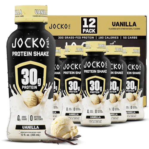 Vista 11 de Jocko Fuel - Batidos de alto contenido en proteínas, crema de plátano, 12