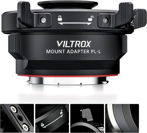 Vista 19 de VILTROX Adaptador de lente EF-M1 Pro, adaptador de montaje en anillo de enfoque automático, convertidor de lente con bloqueo de seguridad compatible