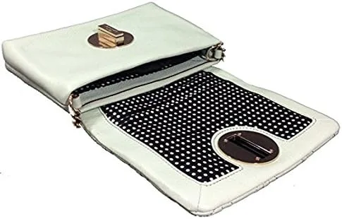 Vista 4 de Kate Spade Astor Court Naomi Bolso bandolera de cuero, Fadedmint, normal