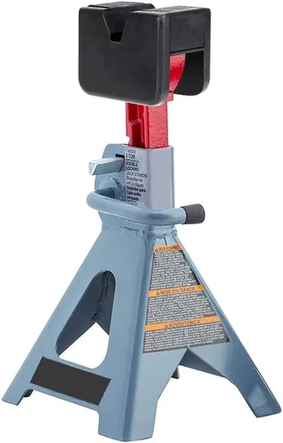 Vista 2 de Skelang Paquete de 2 adaptadores de almohadilla de goma ranurados universales para soporte de gato, protector de soldaduras de pellizco de riel