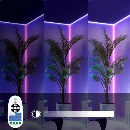 Vista 5 de Yescom DEL-CON01 Controller with 23-Key Remote for Warm White LED Strip Neon Rope Lights Models DEL-D50W, DEL-D100W Only