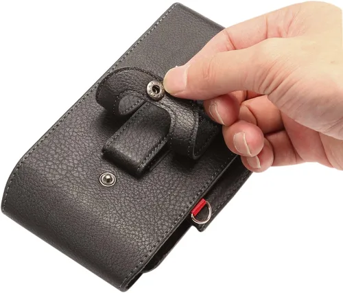 Vista 5 de Funda doble para teléfono celular con clip para el cinturón para iPhone Air 16 Plus 15 Pro Max 14 Plus/Samsung Galaxy S25 FE S25+ S24+ S23+ S22+ S21