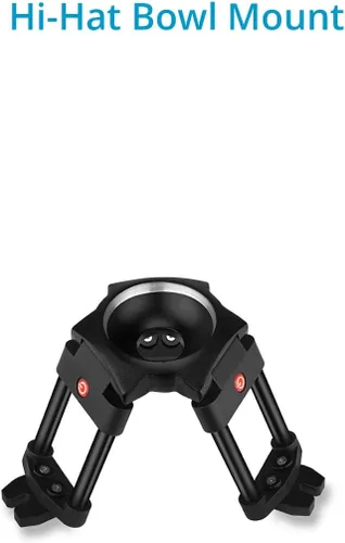 Vista 2 de PROAIM Cámara de cine de alta resistencia Hi-Hat con tablero octogonal. Montaje en cuenco de 3.937 in. Altura máxima: 6.5". Carga útil de hasta