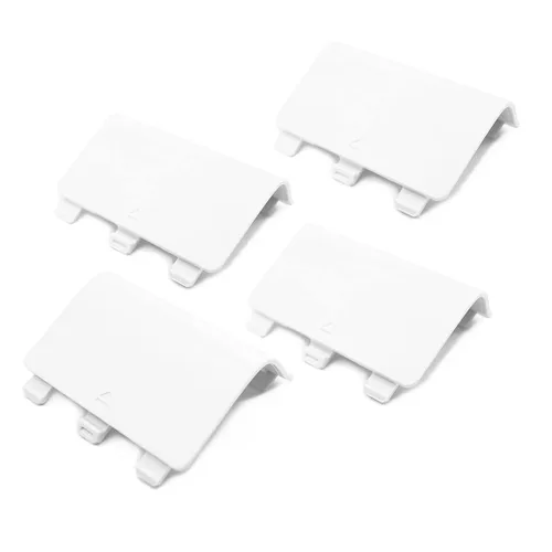 Vista 6 de KELIFANG Cubierta de batería de repuesto compatible con Xbox One, One S, One X, parte trasera de reparación de la carcasa de la batería compatible