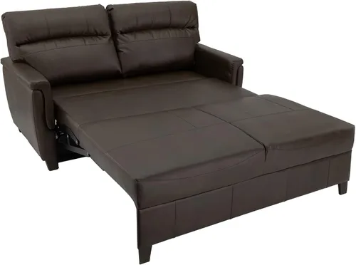 Vista 3 de RecPro Sofá cama triple RV de 66 pulgadas Sofá cama RV Sofá cama Muebles de RV Camillas RV (castaño)