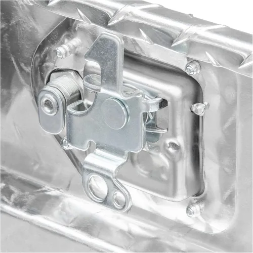 Vista 4 de UWS EC20061 36-Inch Heavy Wall Aluminum Foot Locker Tool Chest Storage Box, RigidCore Tapa