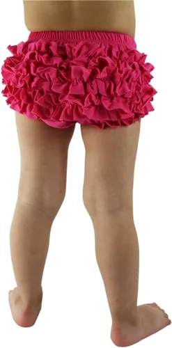 Vista 4 de Wennikids cubre pañal, pantalones cortos algodón para niña