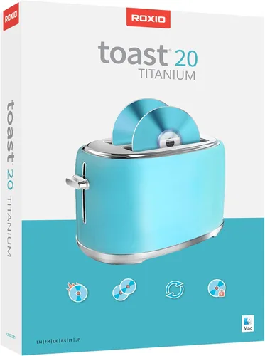 Vista 17 de Roxio Toast 20 Pro CD, DVD & Blu-ray Burner for Mac Digital Media Management & Creativity Software Suite [Mac Disc]
