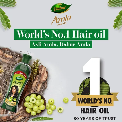 Vista 2 de Dabur Aceite para el cabello Amla 9.3 fl oz