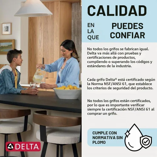 Vista 11 de [Usado] Delta 9159TV-AR-DST - Grifo de cocina