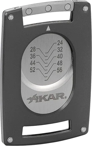Vista 8 de XIKAR® Cortador de puros ultra delgado negro