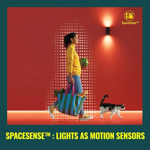 Vista 7 de WiZ Connected Retrofit Downlight - Lámpara LED empotrable de 6 pulgadas, luz empotrable activada por movimiento, 750 lúmenes, se conecta a tu Wi-Fi