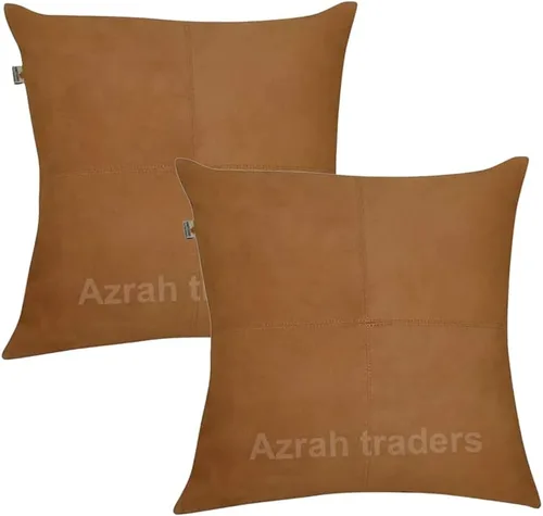 Vista 51 de Funda de almohada de piel de cordero – Funda de cojín para sofá – Fundas decorativas para sala de estar y dormitorio, 14 x 14 pulgadas – 03 color 03