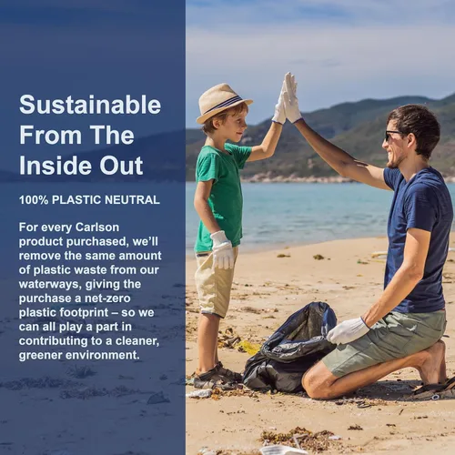 Vista 6 de Carlson Cod Liver Oil gemas ligera Limón 1.000 mg 150 + 30 sgels