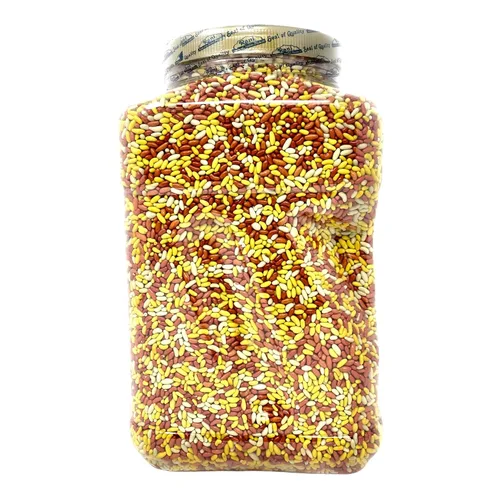 Vista 2 de Desi Kitchen - Caramelo de hinojo recubierto de azúcar, 10 libras (160 onzas), 10.0 lbs a granel, tarro de PET ~ Indio después de las comidas