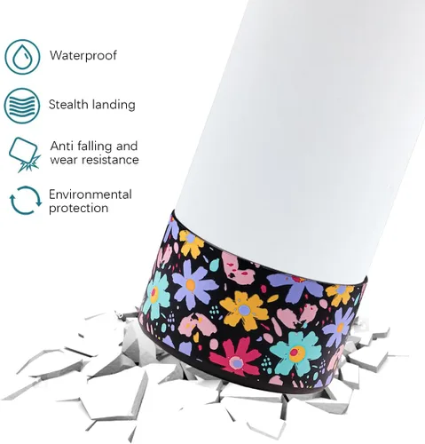 Vista 3 de HEYSKAY Protective Flask - Bota de silicona de 12 a 40 onzas para botella de agua Hydro Flask, y compatible con Stanley Tumbler, Yeti, Simple