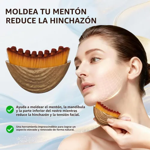 Vista 2 de Paquete de 3 cepillos faciales de contorno linfático