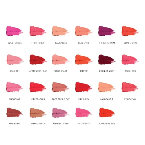 Vista 7 de Lápiz labial NYX Cosmetics con acabado satinado y peso neto de 0.16 onzas, BLS04 Lollies