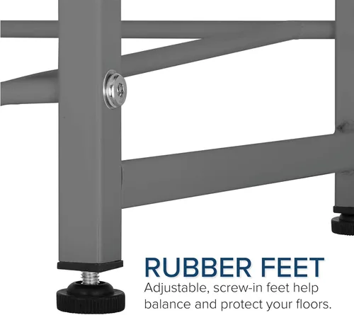 Vista 3 de BRIO Soportes de galón de una sola columna (gris) (4 niveles)