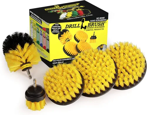 Vista 8 de Suministros de limpieza al aire libre - Cepillo de baño para pájaros - Kit de limpieza de estatuas de jardín - Cepillo de limpieza de fuente de agua