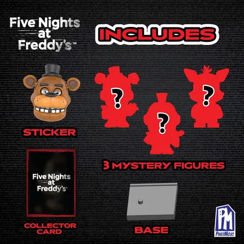 Vista 2 de PhatMojo Five Nights at Freddy's - Paquete de 2 unidades de Faz's Fizzy Station Grab N' Go