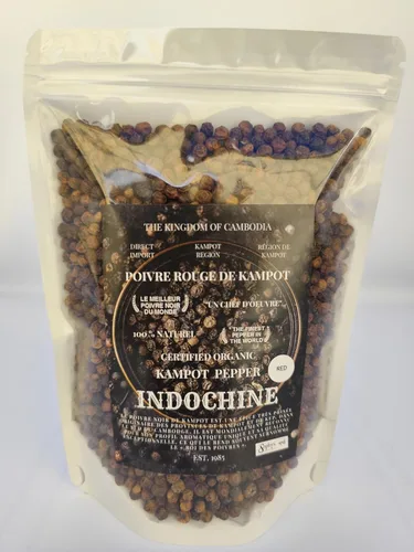 Vista 3 de Pimienta Organic Kampot, granos de pimienta Camboyanos únicos seleccionados