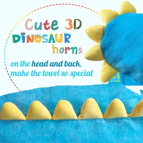 Vista 4 de Toalla de baño de algodón suave Toalla de playa para niños 0-8 años