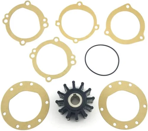 Kit de impulsor de bomba de agua intraborda de repuesto para Sherwood 10615K-SHW Jabsco 18948-0001-P Johnson 09-702B-1 Volvo Penta 835874 Yanmar