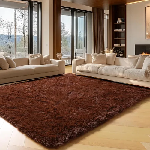 Vista 116 de ONASAR - Alfombra redonda rosa claro de 2 pies, esponjosa, lavable, tapete de gato o perro, suave, afelpada, peluda, tapete circular para dormitorio