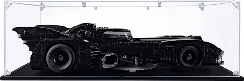Vista 2 de Vitrina acrílica compatible con Lego 1989 Batmobile #76139, vitrina a prueba de polvo (solo funda) (juegos de Lego no incluidos)