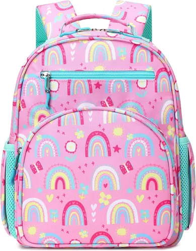 Vista 12 de abshoo Lindas mochilas ligeras para niños de 4 a 8 años de edad (coches negro)