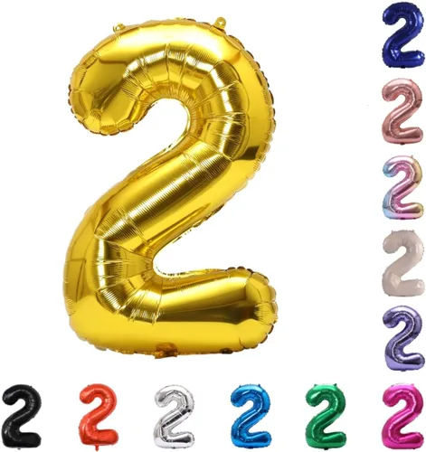 Vista 50 de YPSelected Globo de aluminio grande de 32 pulgadas con número de helio, cumpleaños, boda, fiesta, 0-9 (azul bebé, 0)