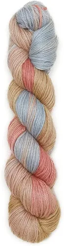 Vista 19 de Juego de 6 madejas de 100% lana de alpaca bebé (10.58 oz) de peso DK, fabricadas en Perú, celestial suave y perfecto para tejer y hacer ganchillo