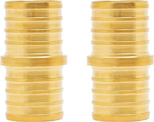 Vista 23 de SUNGATOR Paquete de 50 accesorios Pex de 1/2" en T, accesorios Pex de 1/2 pulgada en T, sin plomo, de latón, certificados NSF