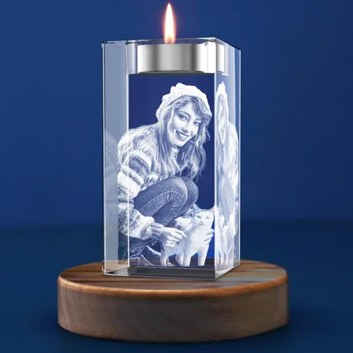 Vista 11 de Custom 3D Crystal Ball Photo – Personalized Mothers DayGifts for Mom, Laser Engraved Picture Crystal Keepsake, Unique Anniversary Birthday Gift for