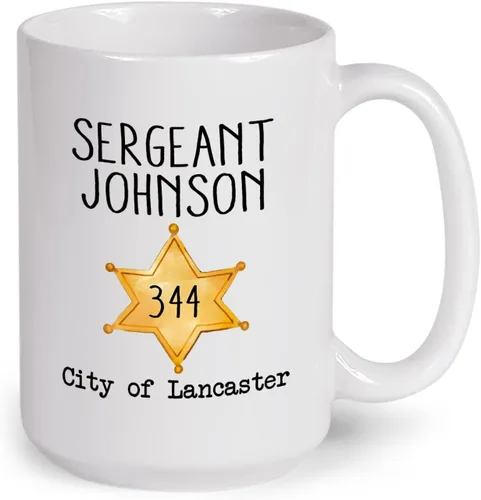 Vista 13 de I Can Arrest It - Taza de café personalizada de policía, regalos de taza de policía, 11 onzas y 15 onzas Taza blanca con texto en inglés "I Can