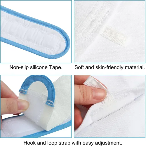 Vista 5 de Soporte para bolsa de pierna de catéter, funda para bolsa de pierna de orina con cinturón de cintura, funda para bolsa de pierna Foley