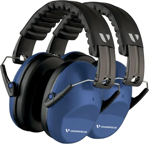 Vista 13 de Vanderfields Auriculares de Protección Auditiva - 26dB - Protección Auditiva para Tiro de Rango - Orejeras con Cancelación de Ruido para Adultos