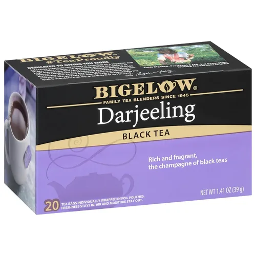 Vista 12 de Bigelow American Breakfast Black Tea, cajas de 20 sobres (paquete de 6), té negro con cafeína, 120 bolsas de té en total