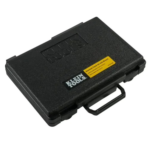 Vista 8 de Klein Tools 53732SEN - Juego de punzones con llave, cortador de orificios de conducto eléctrico de 1/2 a 2 pulgadas
