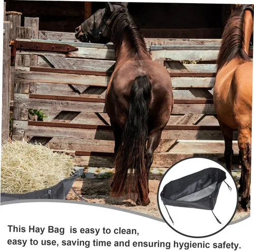 Vista 9 de Red respirable de la bolsa del alimentador de la esquina del alimentador del caballo