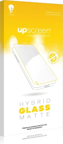 Vista 3 de upscreen Matte Screen Protector Glass Film compatible with Hi-Target Qmini A10 GIS - Anti-Glare, Anti-Fingerprint, 9H Glass Protection