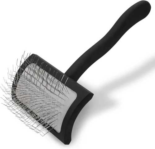 Chris Christensen Big K - Cepillo para perros (Goldendoodles, Labradoodles, Caniches), peinado como un profesional, estilo desenredante de pelusa,